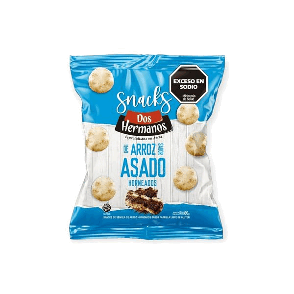 DISCOS ARROZ DH SABOR ASADO 80g