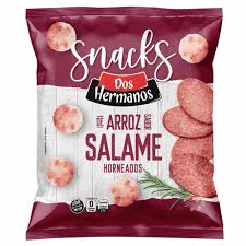 DISCOS ARROZ DOS HERMANOS SALAME 80g