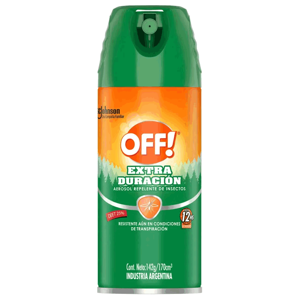 REPELENTE OFF AER EXTRA DURACION 165cc