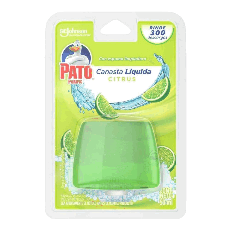 CANASTA LIQUIDA PATO PURIFIC RESPUESTO CITRUS
