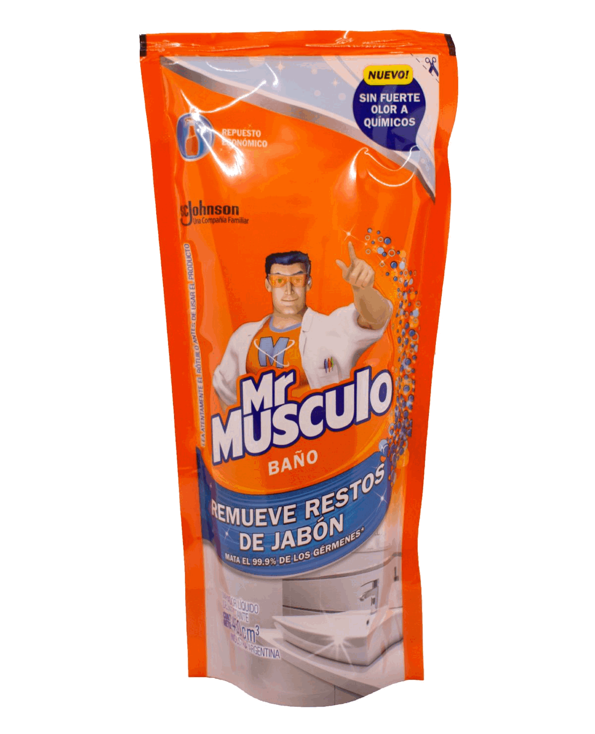 DESINFECTANTE MR MUSCULO P/BAÑO DP 450cc