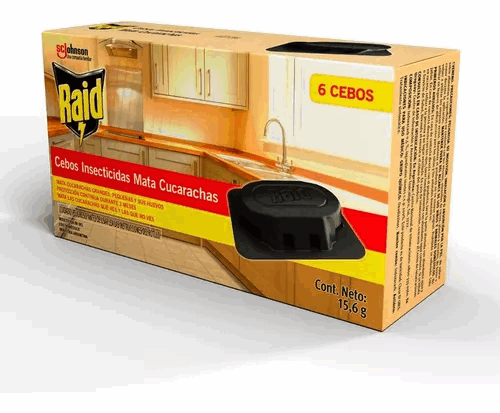 INSECTICIDA RAID CEBOS PARA CUCARACHAS