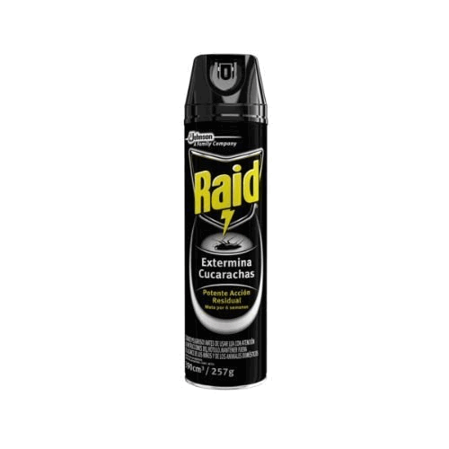 INSECTICIDA RAID EXT. CUCARACHAS 360cc.