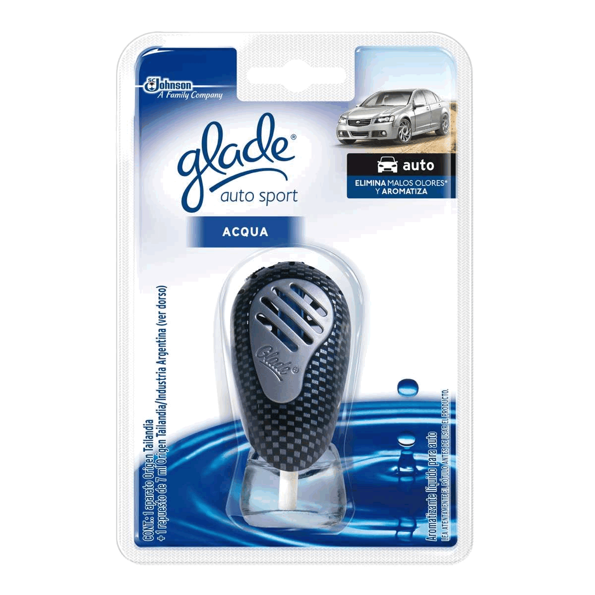 AUTO SPORT GLADE FULL ACQUA 7ml.