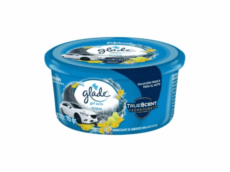 AROMATIZADOR GLADE MINIGEL AUTO ACQUA