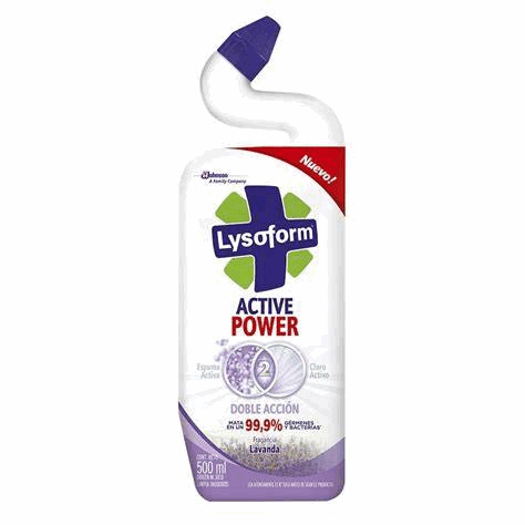 DESINFECTANTE LYSOFORM ACTIVE POWER LAVANDA 500cc