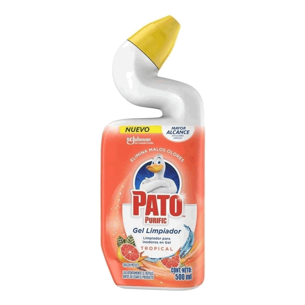 DESINFECTANTE PATO TROPICAL GEL 500ml