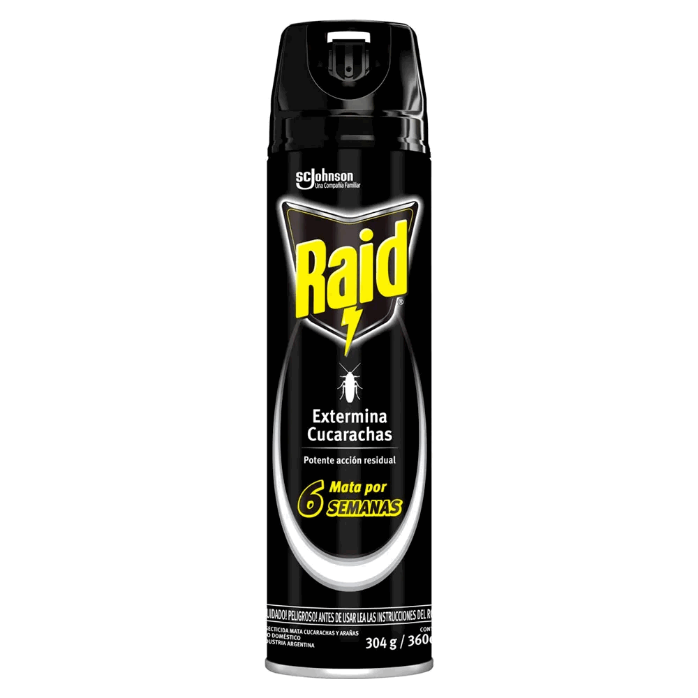 INSECTICIDA RAID MATACUCAR AER 360CC