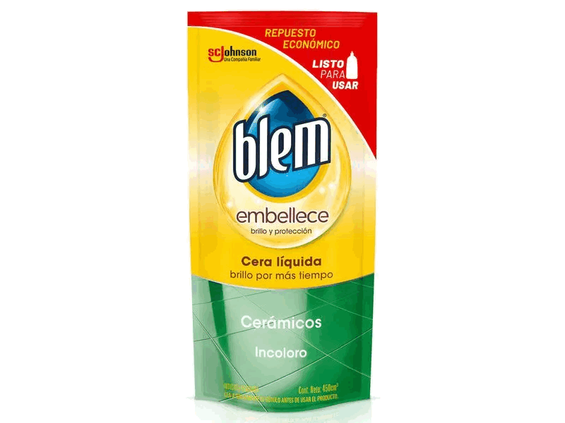 CERA LIQUIDA BLEM INCOLORO DP 450cc