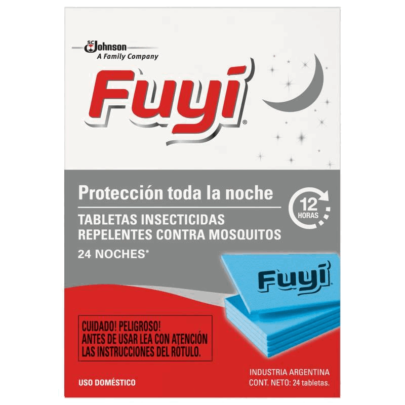 INSECTICIDA FUYI TABLETAS 24 U