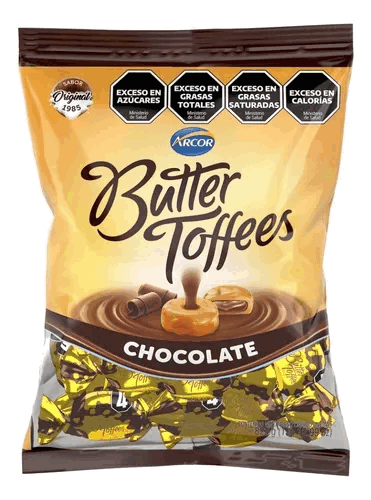 CARAMELO BUTTER TOFFEE CHOCOLATE 822grs