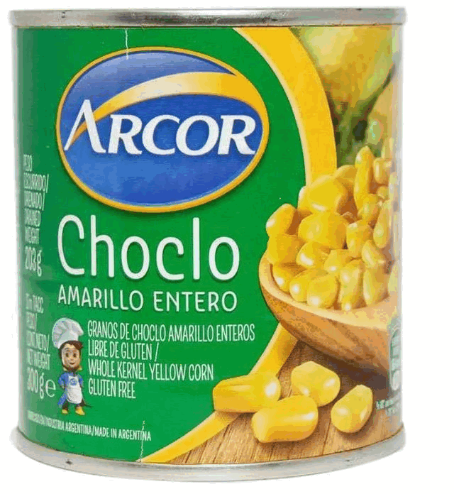 CHOCLO ARCOR AMARILLO ENTERO 300grs