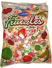 CARAMELOS ARCOR MASTICABLES FRUTAL 800grs