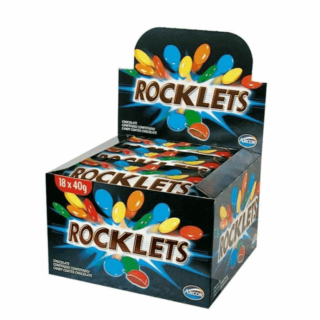 CONFITES ROCKLETS 40grs x 18u