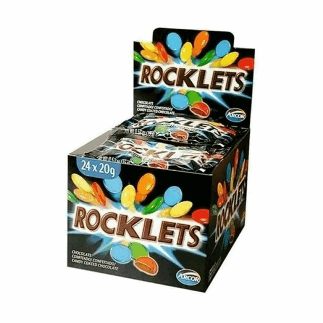 CONFITES ROCKLETS 20grs x 24u