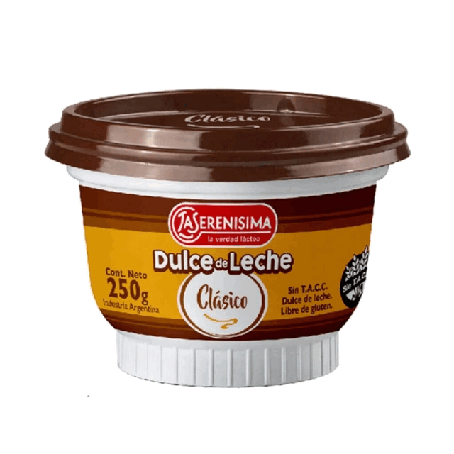 DULCE DE LECHE LA SERENISIMA CLASICO 250g