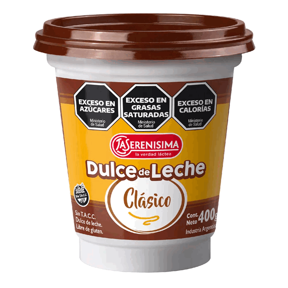 DULCE DE LECHE LA SERENISIMA CLÁSICO 400g