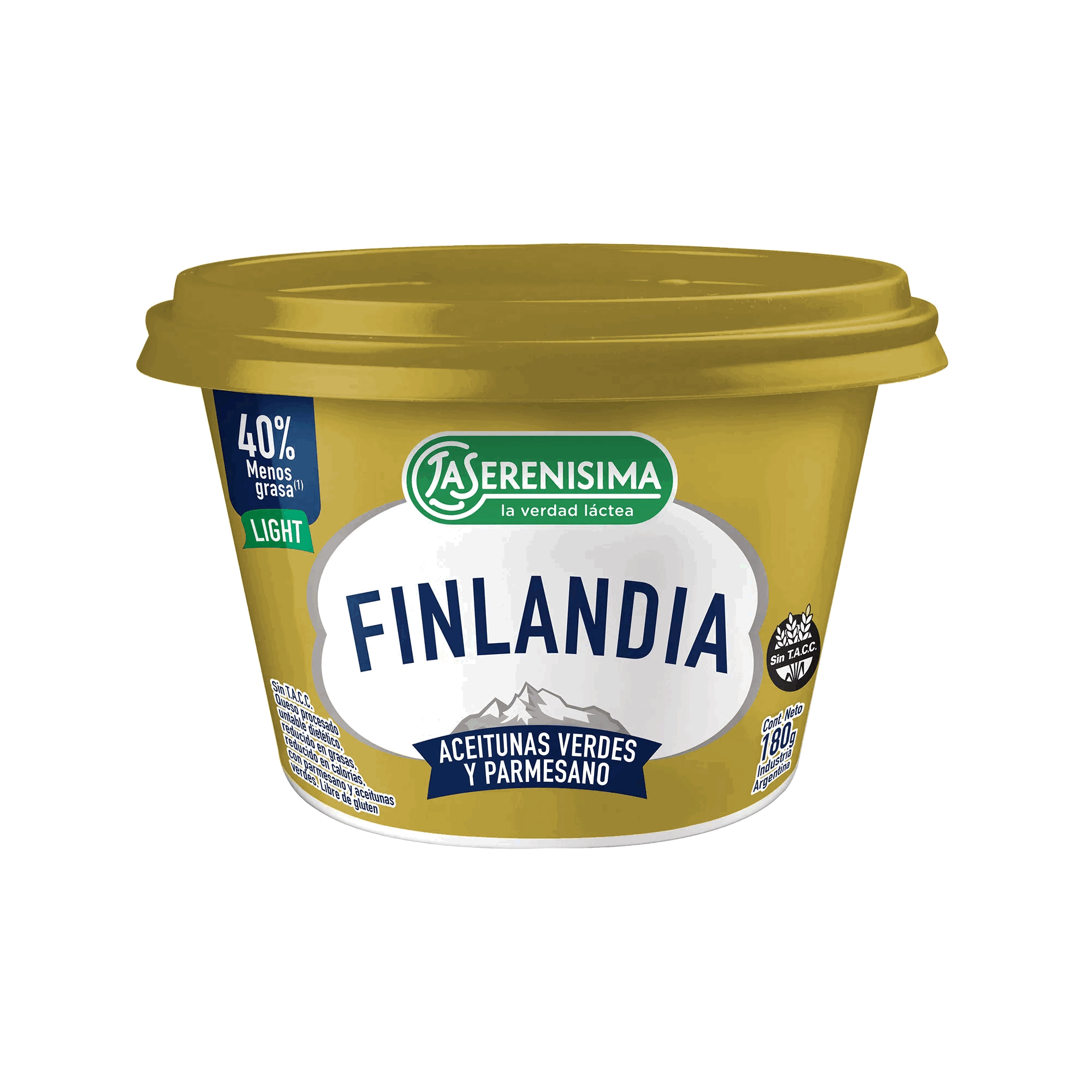 QUESO UNT FINLANDIA ACEIT Y PARM 180grs.