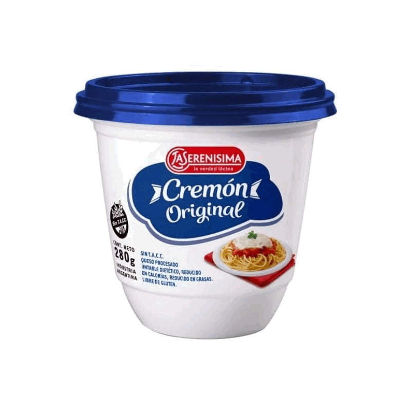 QUESO CREMA LA SERENISIMA CREMÓN ORIGINAL 280grs