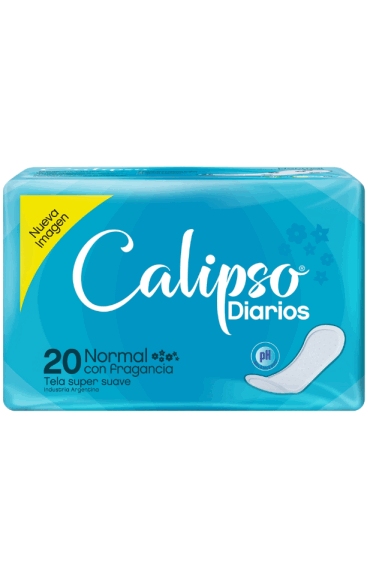 PROTECTOR DIARIO CALIPSO CELESTE x 20u