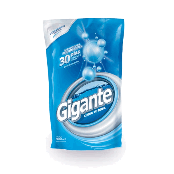 ACONDICIONADOR P/ROPA GIGANTE ESENCIA DE SUAVIDAD