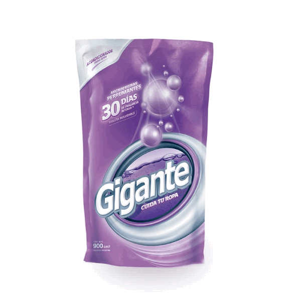ACONDICIONADOR P/ROPA GIGANTE VIOLETA INOLV 900cc