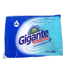 JABON BLANCO GIGANTE 200g x 2un