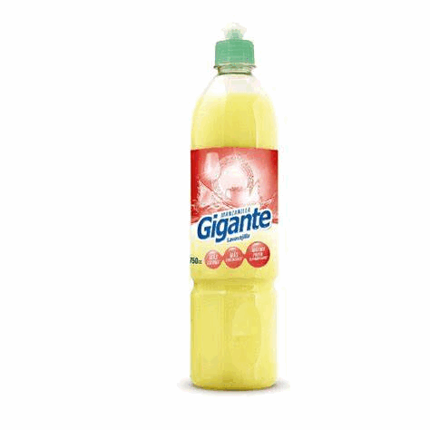  DETERGENTE GIGANTE MANZANILLA 750cc c