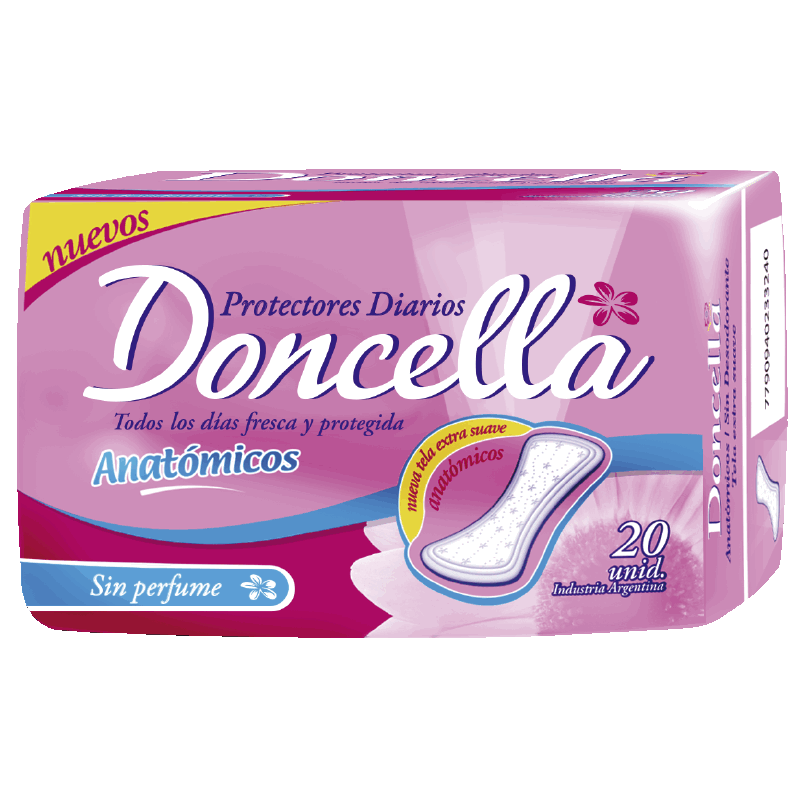 PROTECTOR DIARIO DONCELLA x 20u