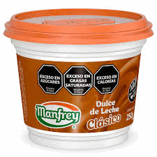 DULCE DE LECHE CLASICO MANFREY 250g