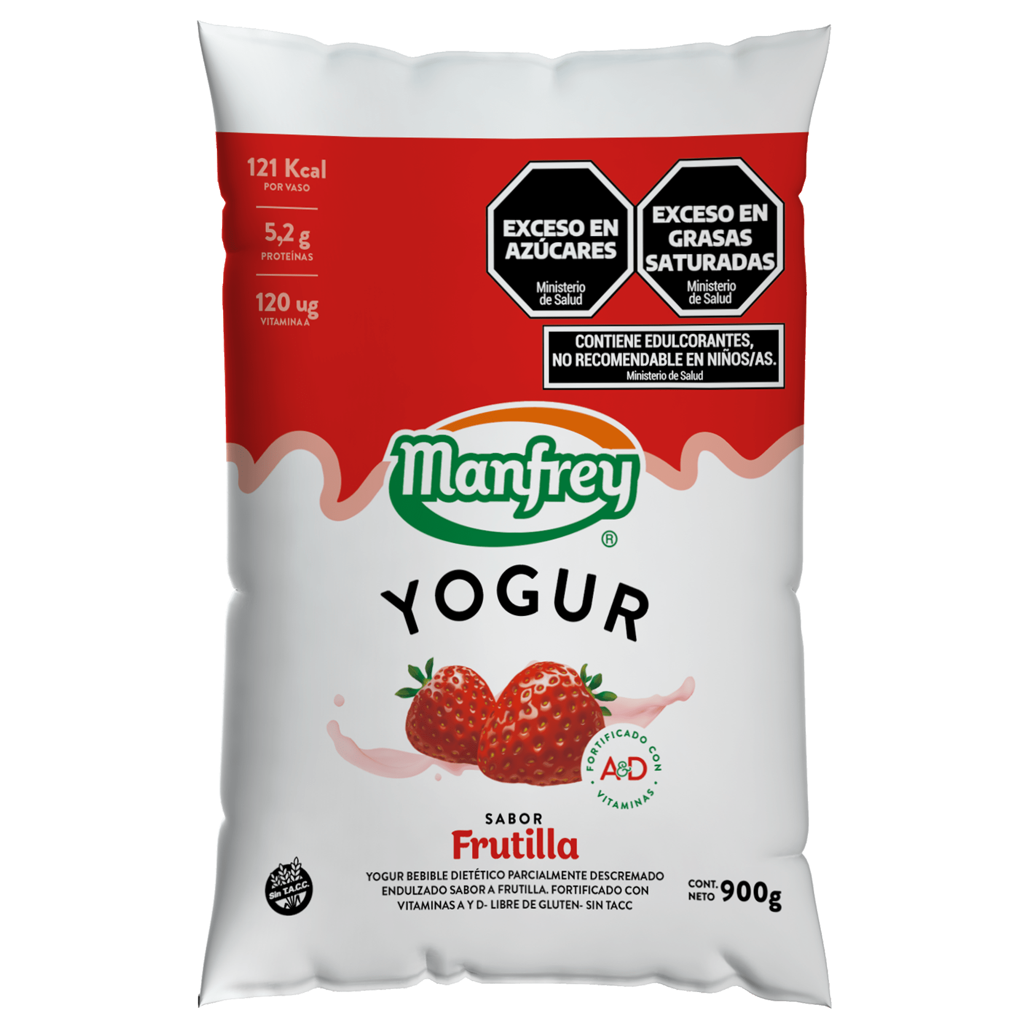 YOGUR BEBIBLE FRUT VIT AD MANFREY 1Kg