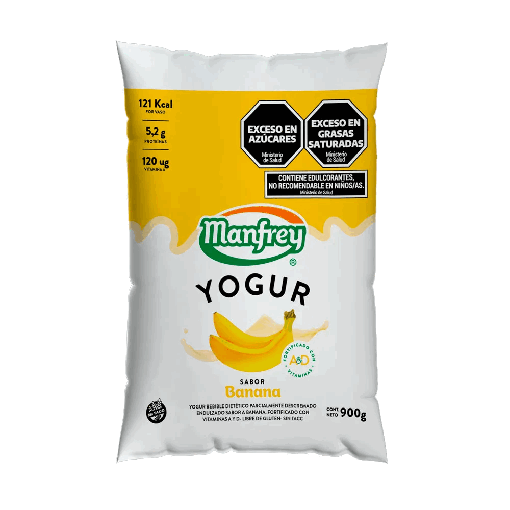 YOGUR BEBIBLE BANANA VIT AD MANFREY 1Kg