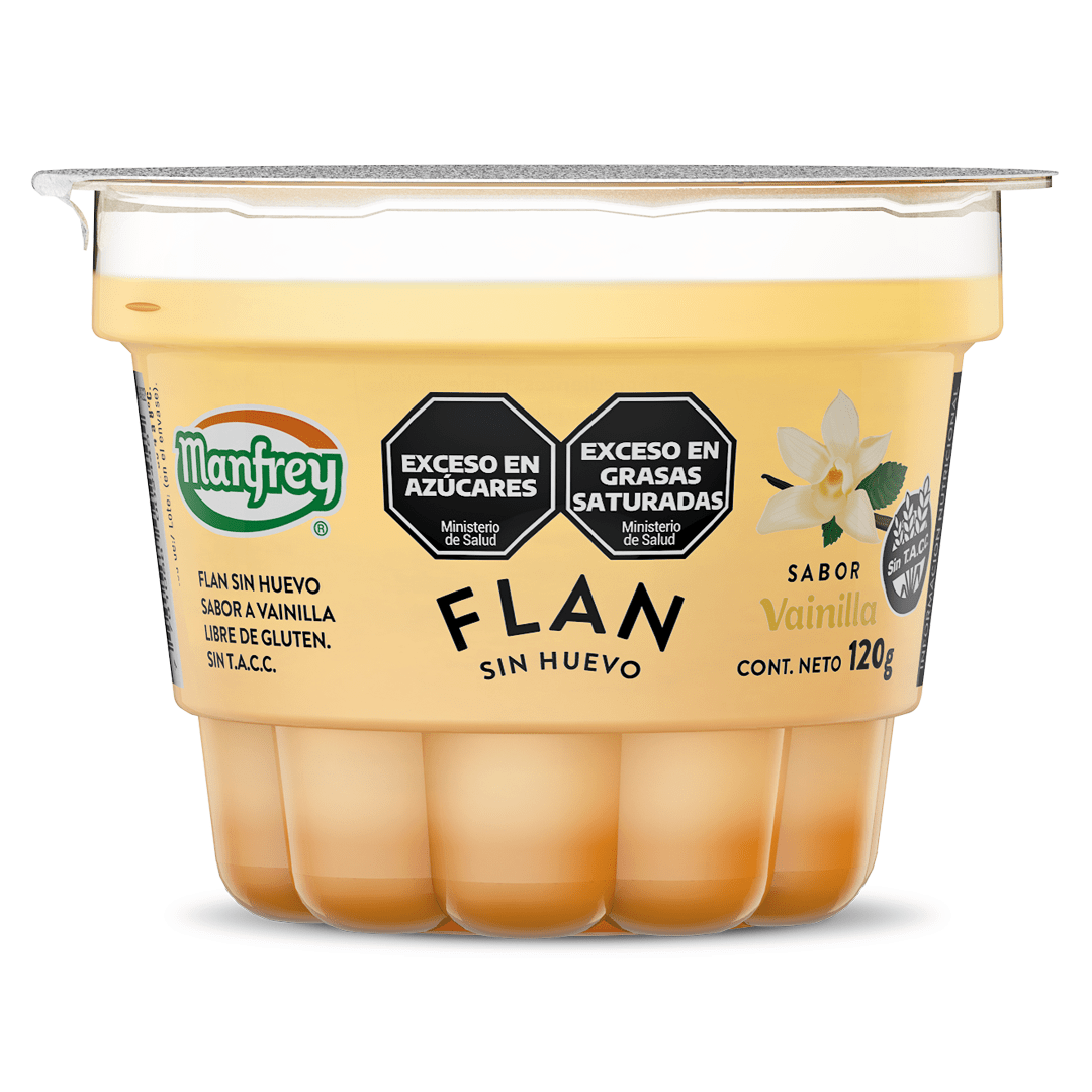 FLAN MANFREY VAINILLA 120g