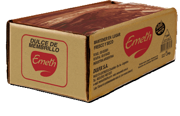 DULCE DE MEMBRILLO EMETH CAJON 5Kg