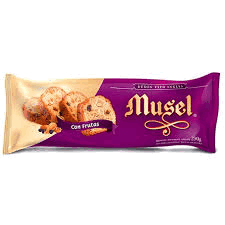 BUDIN MUSEL PASAS. NUECES Y ALMENDRAS 250g