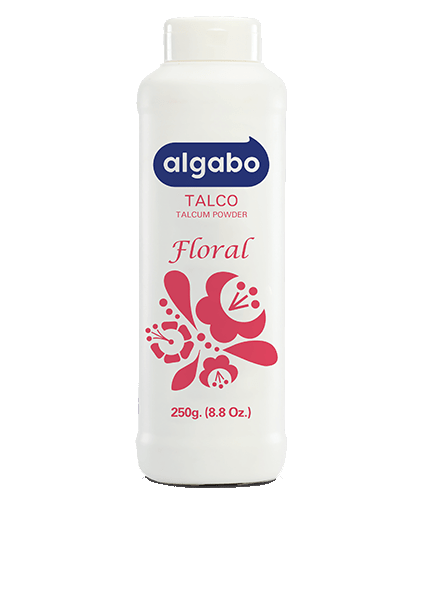 TALCO ALGABO FLORAL PERFUMADO 250g