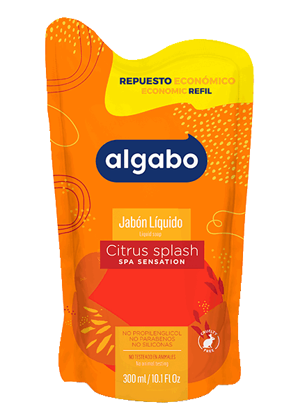 JABON LIQ ALGABO CITRUS DP 300ml