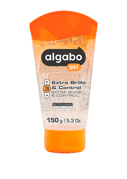 GEL P/CABELLO ALGABO EXTRA BRILLO Y CONTROL 150grs.