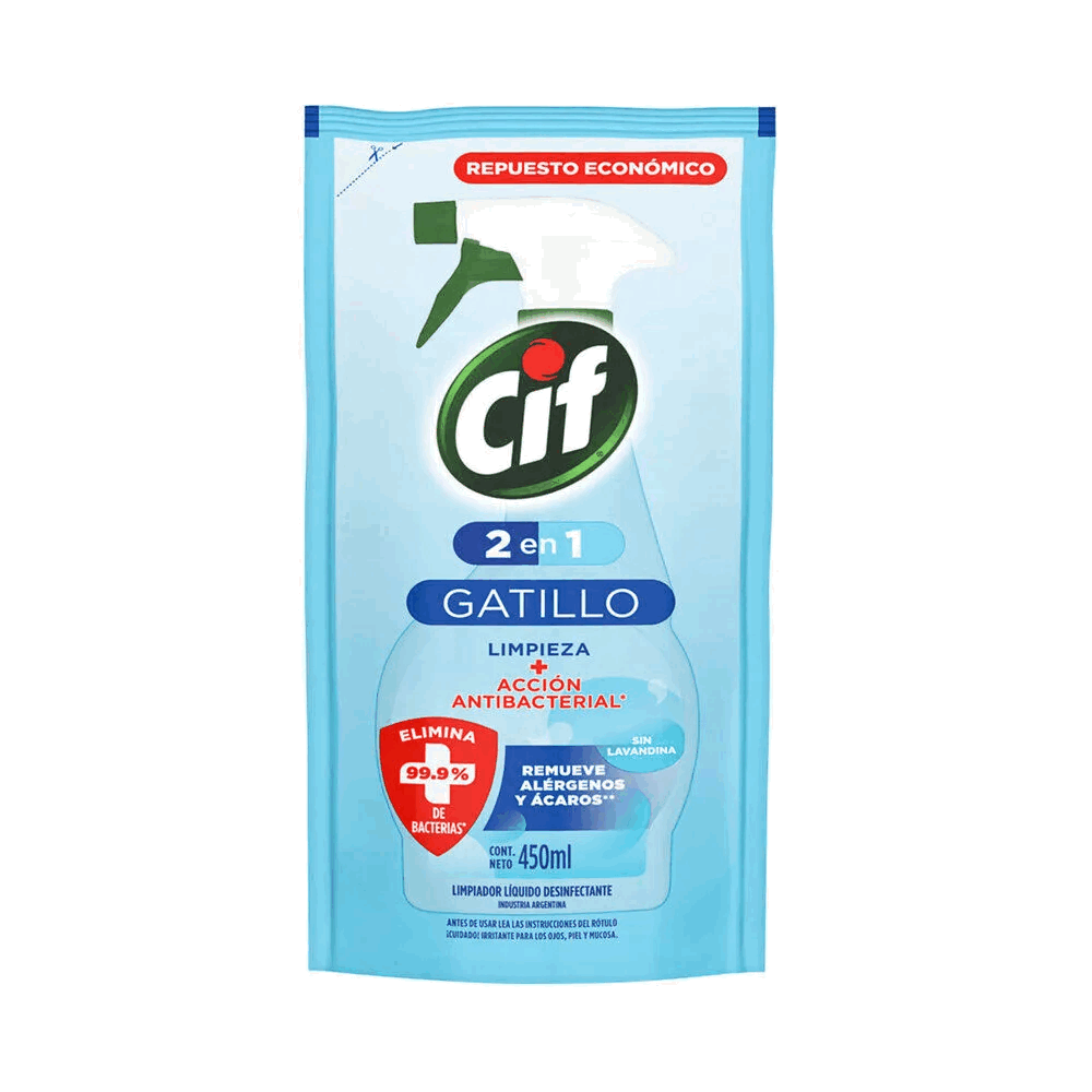 DESINFECTANTE CIF 2 EN 1 DP 450ml
