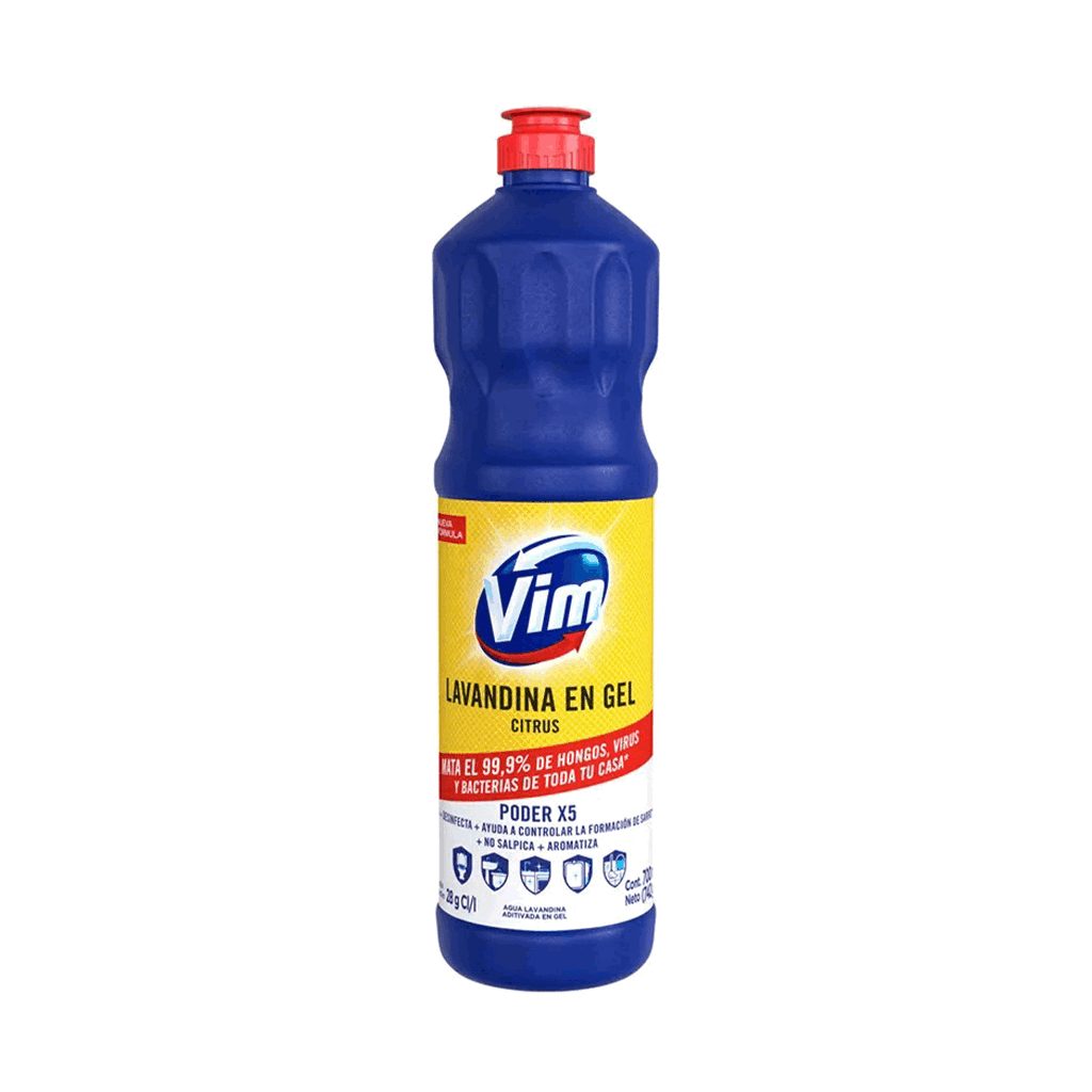 LAVANDINA VIM GEL CITRUS 700cc