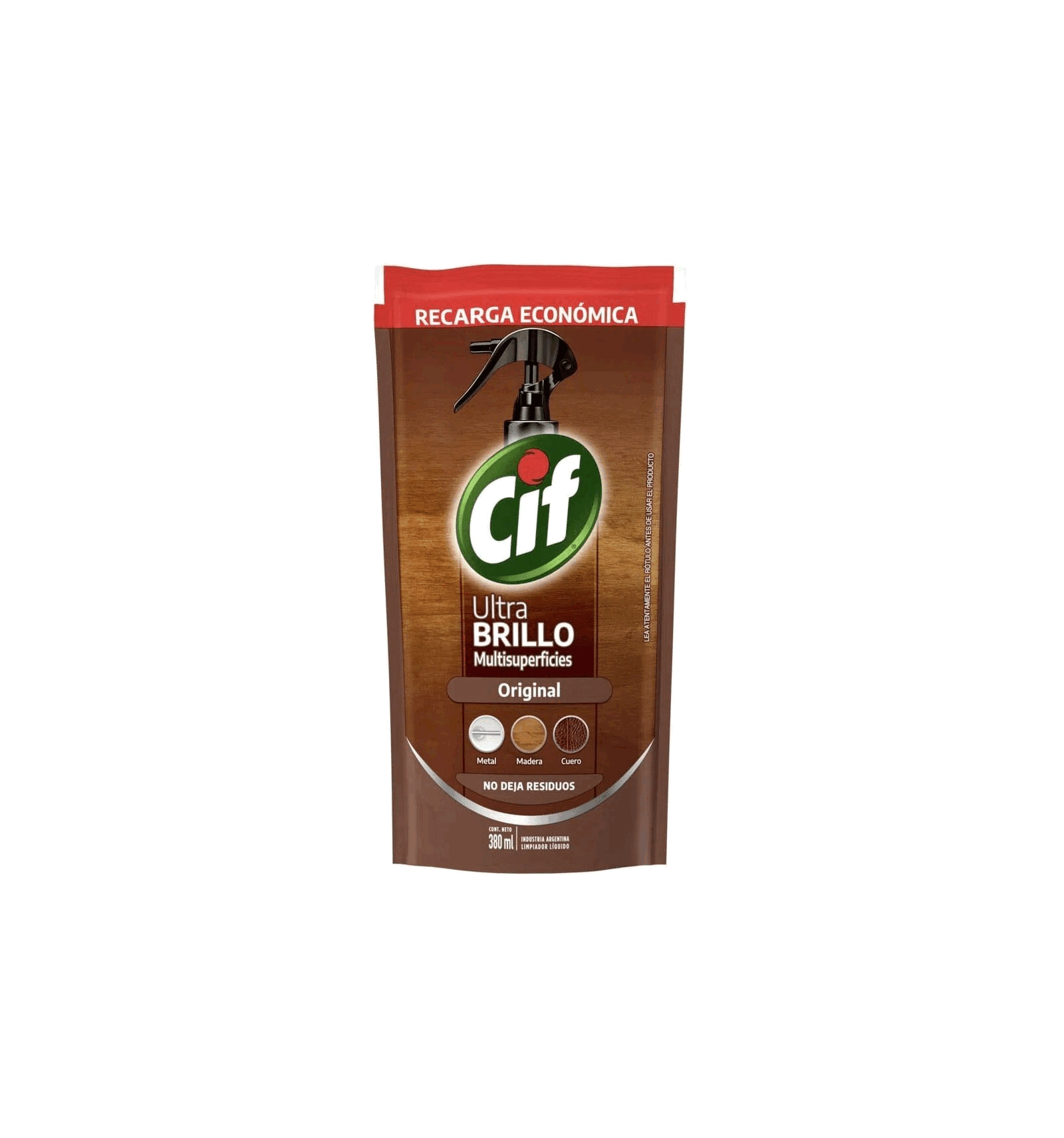 LUSTRAMUEBLES CIF DOY PACK 380ml