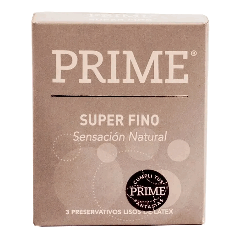 PRESERVATIVO PRIME SUPER FINO 3U