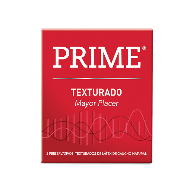 PRESERVATIVO PRIME TEXTURADO 3U