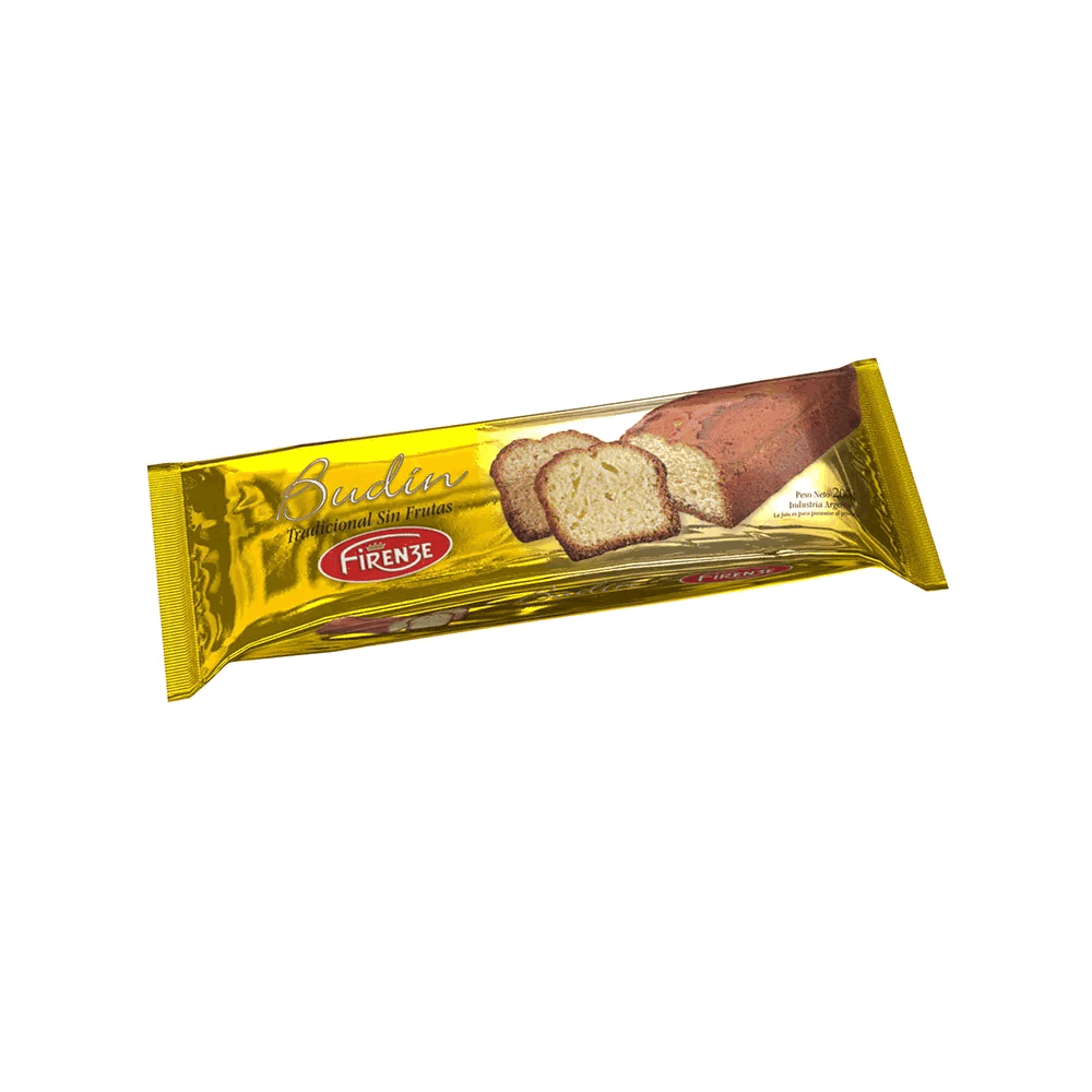 BUDIN FIRENZE SIN FRUTAS 250g