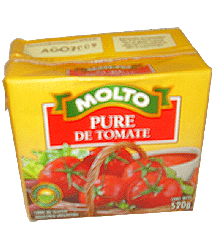 PURE DE TOMATES MOLTO 520grs.