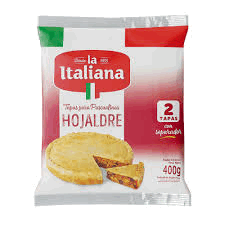 PASCUALINA LA ITALIANA HOJALDRE 400g.