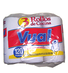 ROLLO COCINA VUAL 3u x 40 paños
