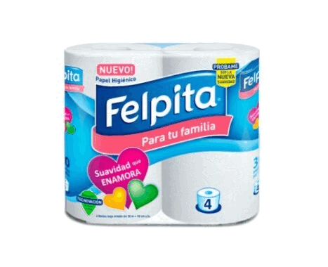 Papel Hig. Felpita 4x30mts.