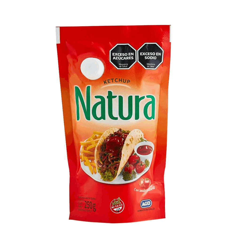 KETCHUP NATURA 250 GRS