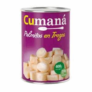 PALMITOS CUMANA TROZOS 400g
